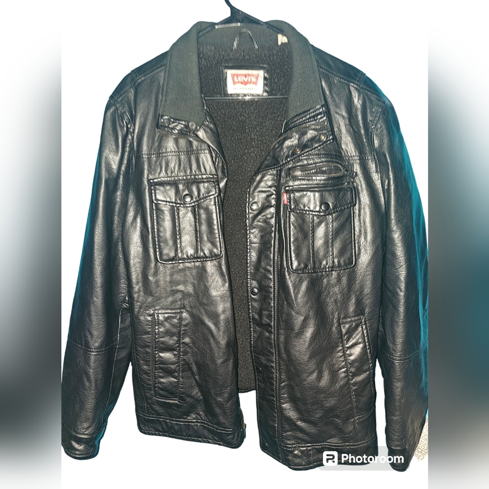 Vintage Levi's Jacket Coat XL Mens Motorcycle Bomber Jacket